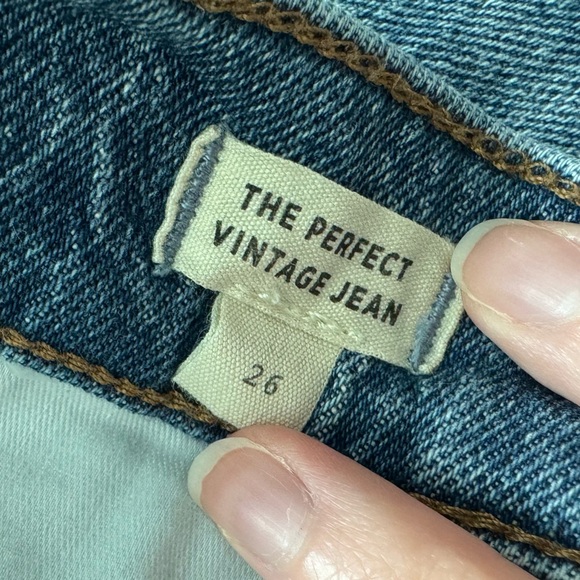 Women’s Madewell The Perfect Vintage Jean, Size 26 - Picture 2 of 4